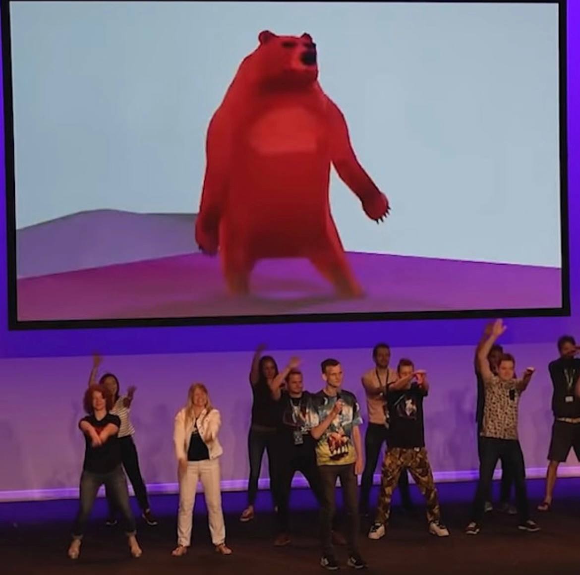Everybody do the #KUMA dance! 🐻🎶