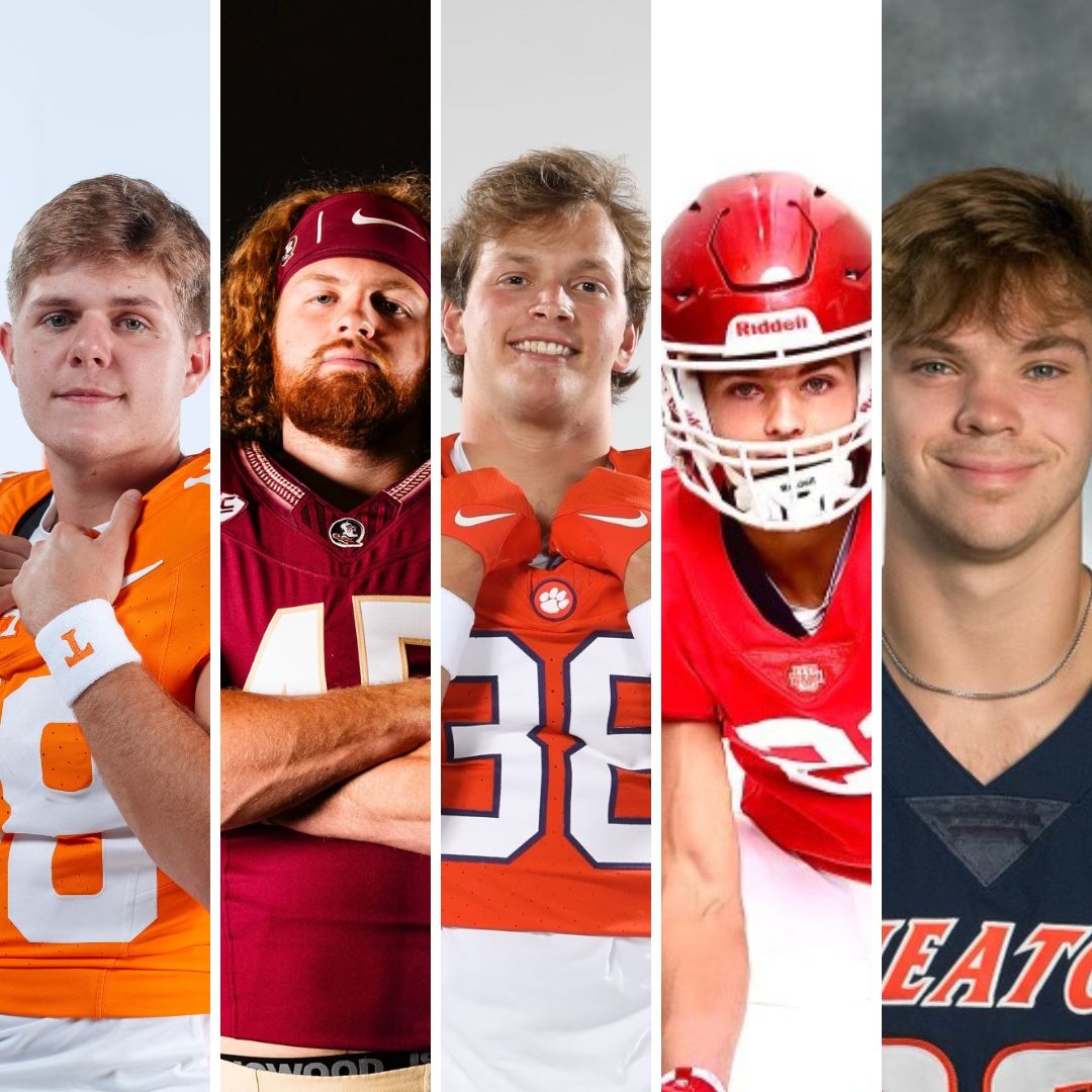 ecs_eagles's tweet photo. As the college football season kicks off this weekend, we will be cheering on our ECS football alumni!

#GoEagles #ECSalumni #ECSeagles https://t.co/QGq6LHdy0y