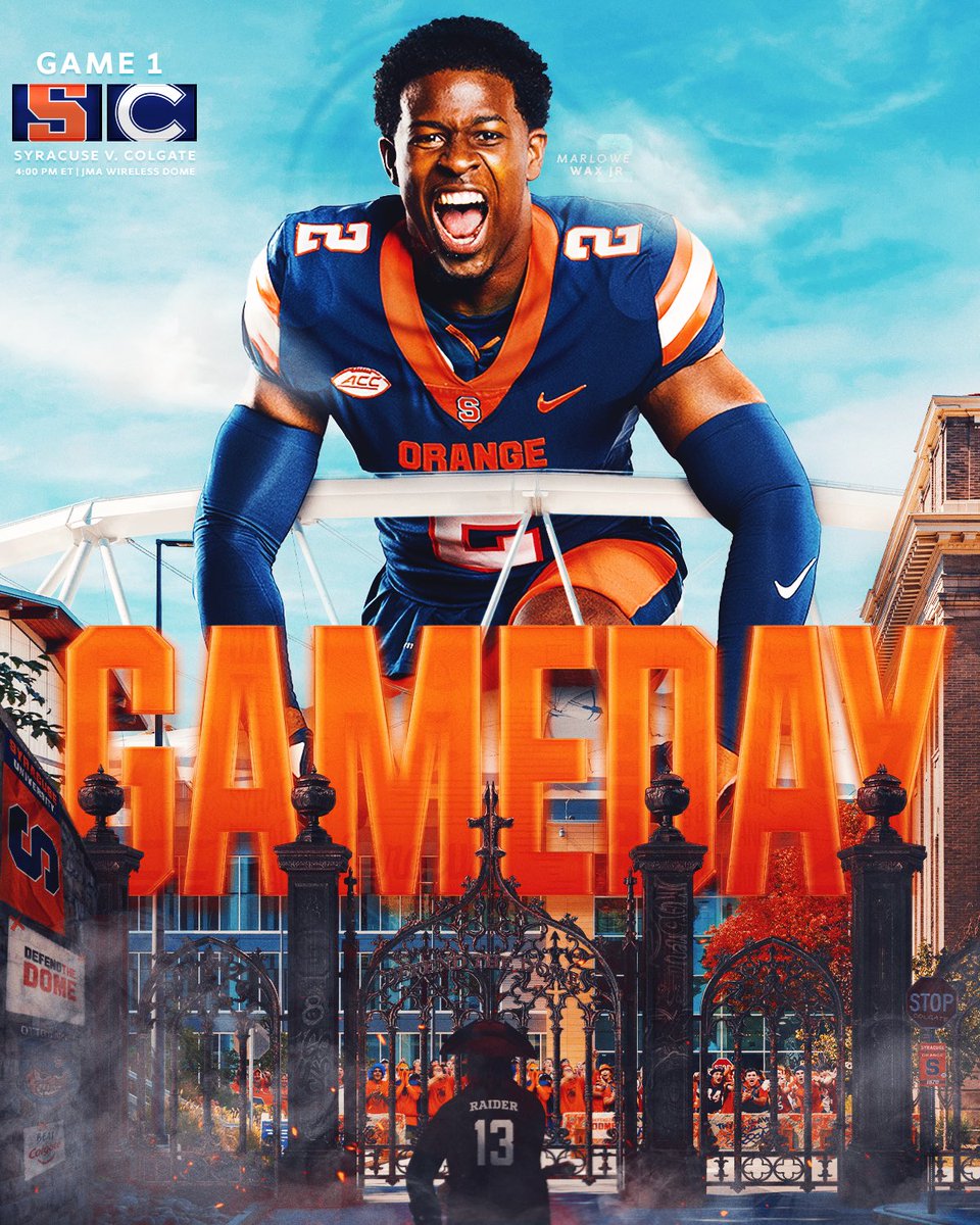 Defend the Dome.

It’s finally GAME DAY in ‘Cuse!!!