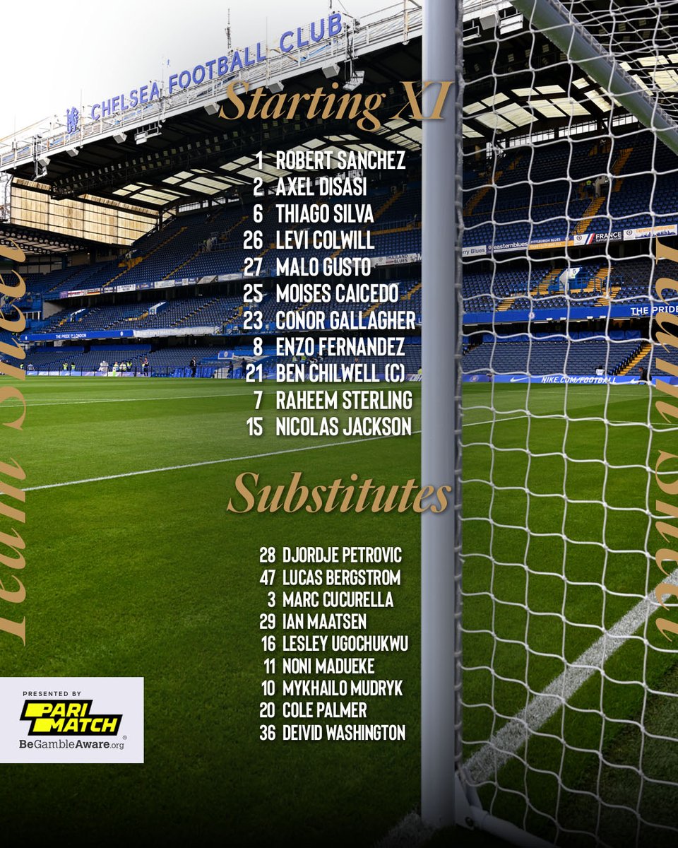 Your Chelsea XI! 👊

<a href="/ParimatchUK/">Parimatch UK</a> | #CheNot