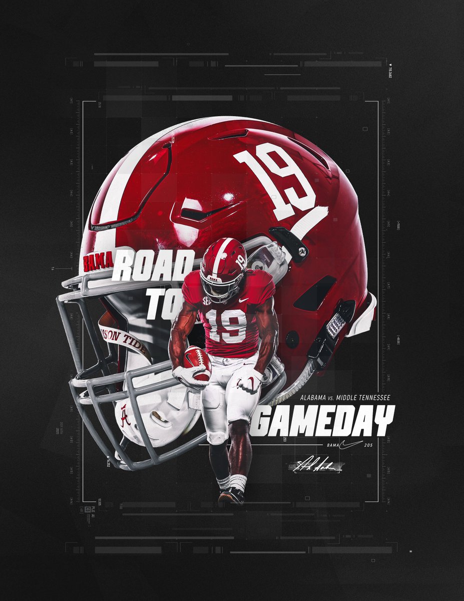 It starts NOW! 

#RollTide
