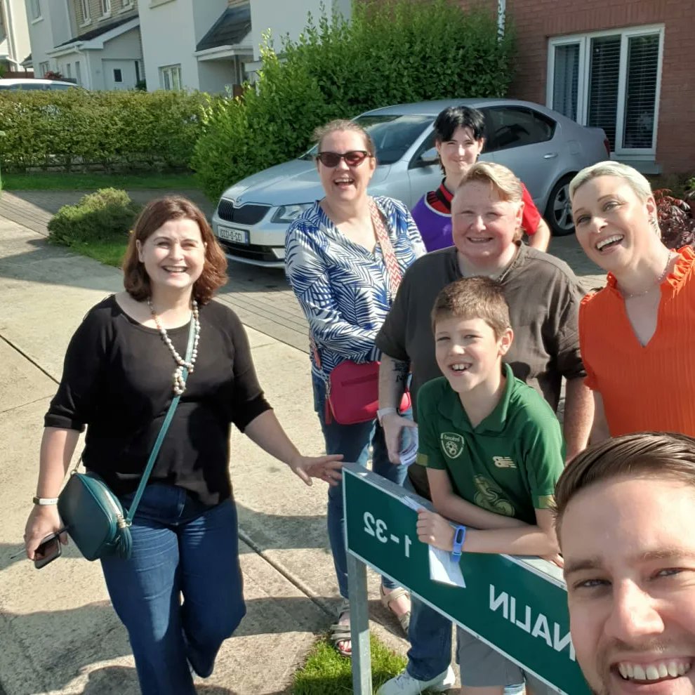 danny_alvey's tweet photo. Thank you so much to @WhitmoreJen and all the volunteers who joined me for my first day of canvassing this morning here in Wicklow Hills in Newtown! Really great positive engagement from everyone we spoke to and nice to bump into some friends and family too! https://t.co/uwxgGKsfiy