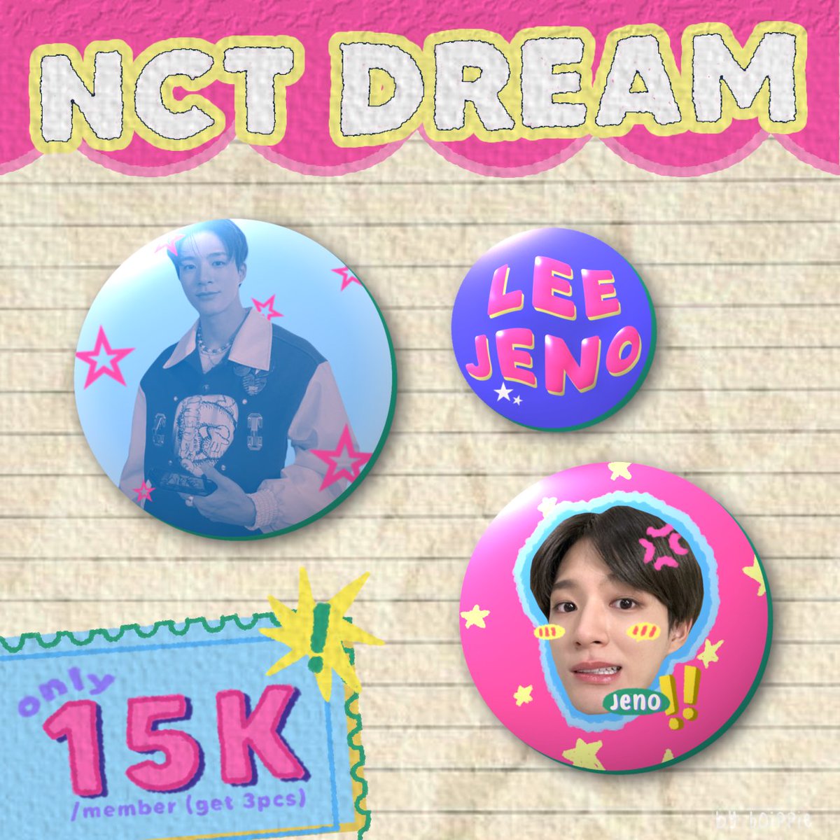 boippie's tweet photo. [ rt &amp; likes are appreciated! ]

. . . ꒰ 🎀 ꒱ OPEN PO SEVENTEEN, ZEROBASEONE, &amp; NCT DREAM PIN BUTTON by boippie ( batch 3 )

   ✶ IDR https://t.co/h51CBrayx8 | DP https://t.co/n2Jzsrz0Sk / memb (3 pcs)        
   ✶ until 7 sept
   ✶ details &amp; order : https://t.co/AYi1h5p1Ls https://t.co/IkoPza1XJU