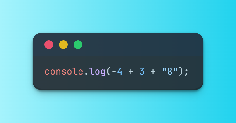 ATechAjay's tweet photo. JavaScript Pro 🚀

Can you guess the correct output with data type?🤯 https://t.co/dPkMFPvJom