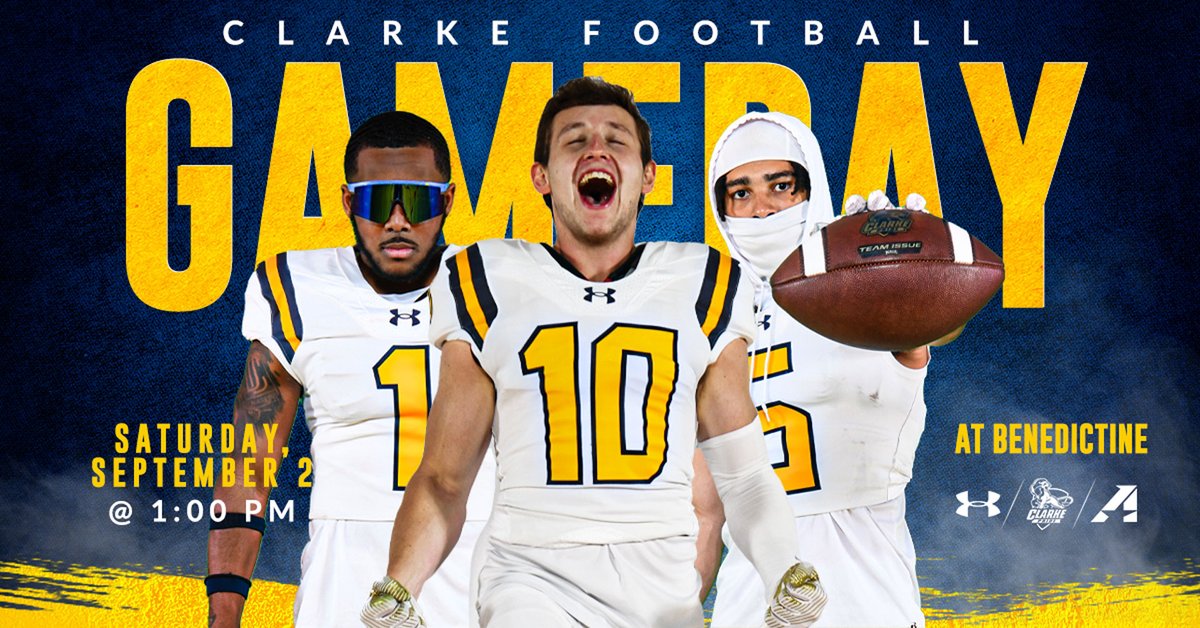 ClarkePrideFB's tweet photo. First Heart opponent of 2023 as the Pride are on the road taking on #7 Benedictine!

💻 ➡️ https://t.co/WRMEDI0liy

📊 ➡️ https://t.co/lUr77fejHx

#ClarkePride https://t.co/S5g86RlCCt