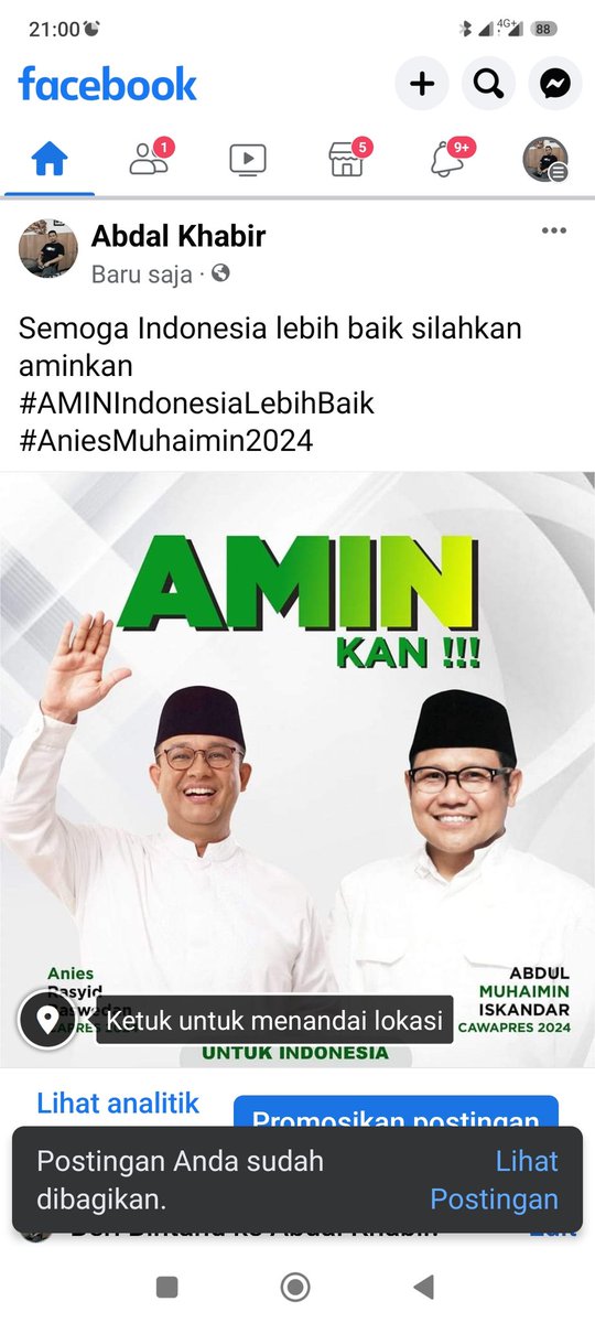 Semoga Indonesia lebih baik silahkan aminkan
#AMINIndonesiaLebihBaik
#AniesMuhaimin2024