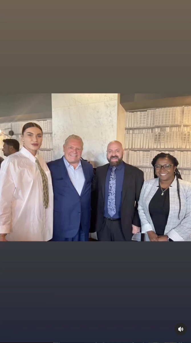 A team member at Municipal Solutions, Ana Condic, posted this on Instagram documenting John Mutton (Mr X) with Ajax MPP  <a href="/MPPBarnesAjax/">Patrice Barnes</a> , Pickering Uxbridge MPP <a href="/PBethlenfalvy/">Peter Bethlenfalvy</a>  all with <a href="/fordnation/">Doug Ford</a> 

instagram.com/reel/Clrd6q3pn…

#GreenbeltScandal #GreenbeltGrab #GreenbeltGate #OnPoli