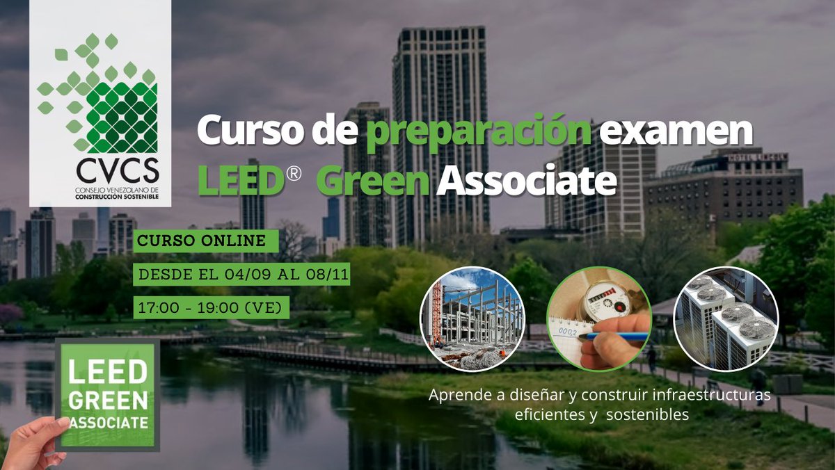 El lunes comienza una nueva edición del curso que le permitirá ser visible en el mundo de la construcción sostenible y abrir nuevas oportunidades laborales.

Curso de preparación examen LEED® Green Associate

cvcsostenible.org/enlaces