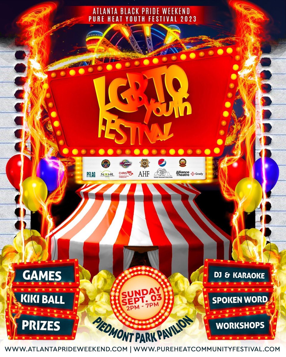 This Sunday, we will be at the LGBTQ Youth Festival. We’ll be handing out candy and other swag and having a blast so be sure to swing by. Teens and young adults are encouraged to come to play games and hang out with other LGBTQ youth. We can't wait to see you there!