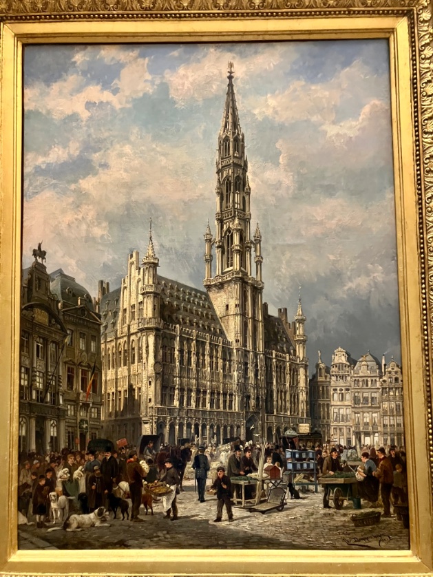 “de zondagsmarkt” (1887) (Broodhuis)