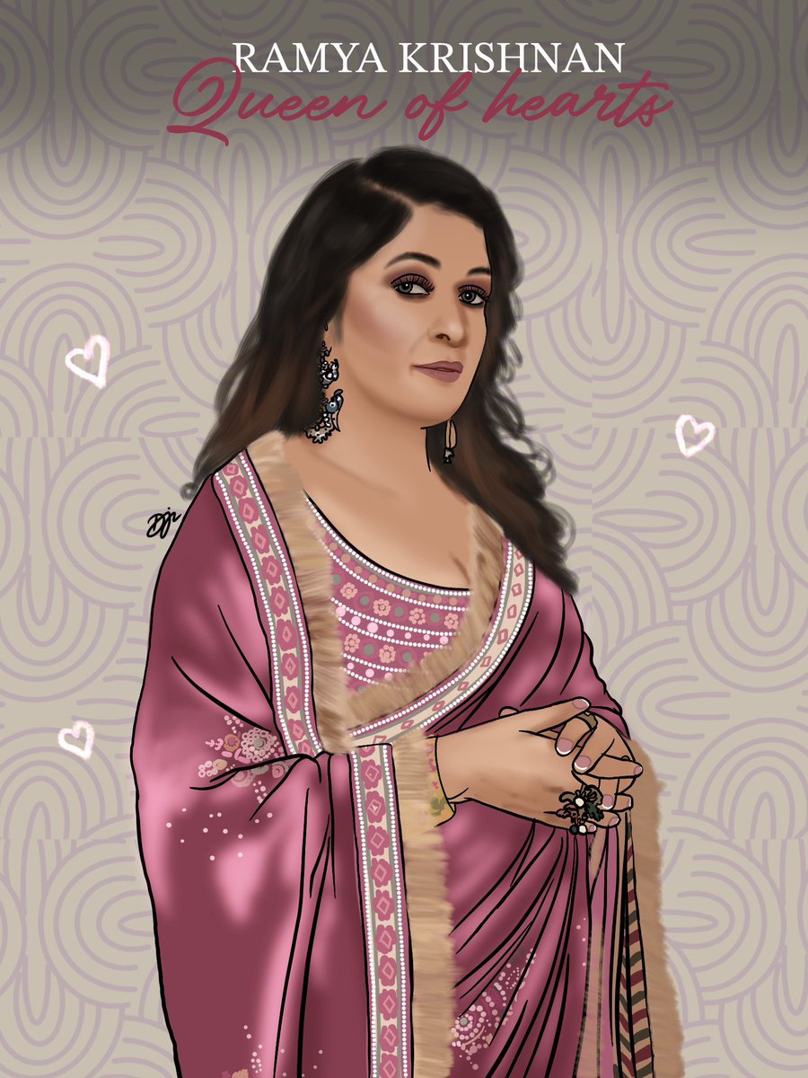 djmn_drawing's tweet photo. Appreciation post for the only one Queen @meramyakrishnan 🌸🤍 Grown up watching her movies and she's still the same !  

collab with @AbiRmyakrishnan 💕

 #art #digitalart #procreateart #minsarapoove #ramyakrishnan #queenramyakrishnan #ramyakrishnanedits #queenofhearts https://t.co/6UNFhaNHr9