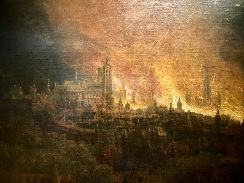Brussels bombed 🔥 by Villeroi (1695) (Broodhuis)