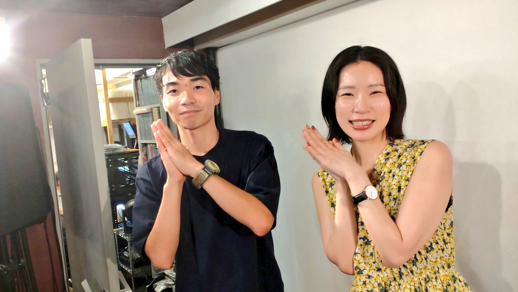 bancho360's tweet photo. 今回もMCは #真柳美苗 さん、そして今日明日とカメ様の代わりにナビゲーターを務めるのは #風間健太 さん。
明日は風間さん一人のようなので頑張ってください！✊ https://t.co/Pr0vL6vnuY