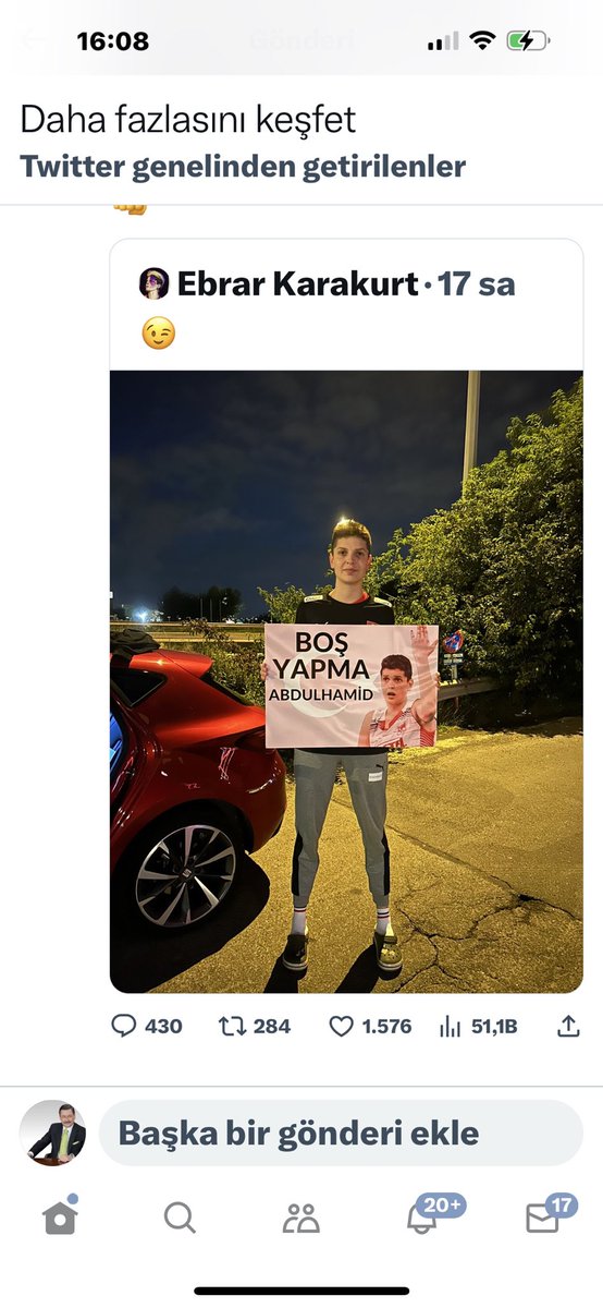 SEN MİLLİ TAKIMA LAYIK OLMAYAN BİR LBGT’LİSİN..,

ABDÜLHAMİD’E SALDIRDIĞINA GÖRE SENİN KÖKÜNÜ ARAŞTIRMAK GEREK…

BİR SPORCU SİYASET YAPACAKSA SPORU BIRAKSIN…

ATIN BUNU MİLLÎ TAKIMDAN.
MİLLİ TAKIMA LEKE DÜŞMESİN…