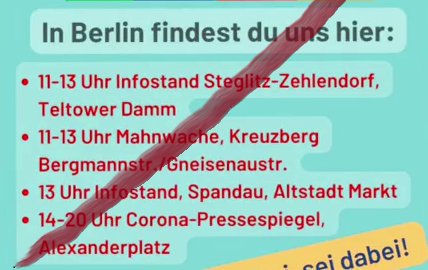 #b0209 #Querdenken

Mega-Interesse an der #GalerieDesGrauens am Alexanderplatz im Rahmen des bundesweiten Aktionstages der '#dieBasis'. 
Passenderweise plätschert dazu Musik von #RogerWaters/#PinkFloyd.