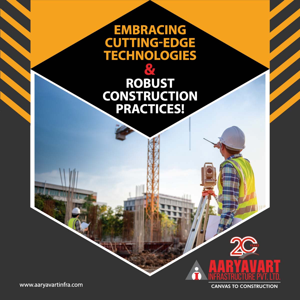 AIPLsocial's tweet photo. Our efficient adoption of any new tech-based practice in the industry &amp; merging it with our traditional operations is the way of getting things done at Aaryavart Infrastructure Pvt. Ltd.!
#aaryavartinfrastructure #constructioncompany #infrastructureprojects #materialtrading https://t.co/Ew9v51ybUK
