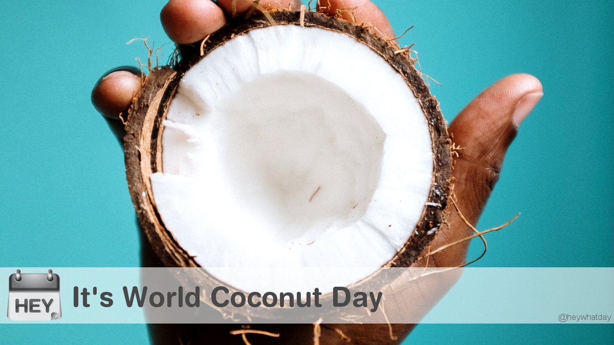 It's World Coconut Day! 
#WorldCoconutDay #CoconutDay #Circle