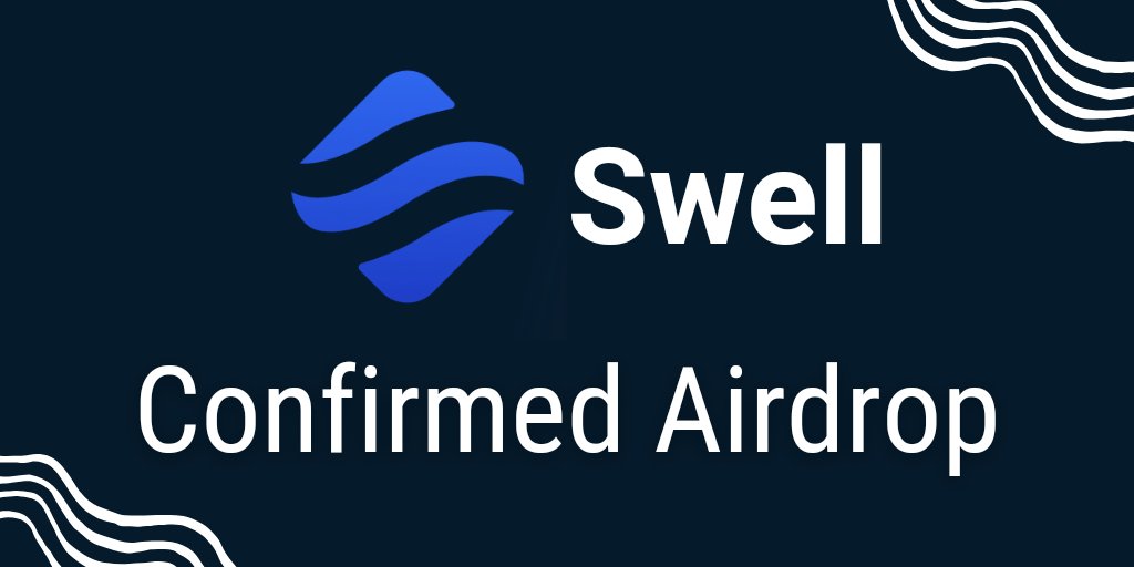 0xWaynee's tweet photo. Don't miss out this confirmed airdrop

Swell is a liquid steaking protocol on Ethereum, which raised $3.8M

Check it out now 👇🧵 https://t.co/2sgzbJZgzX
