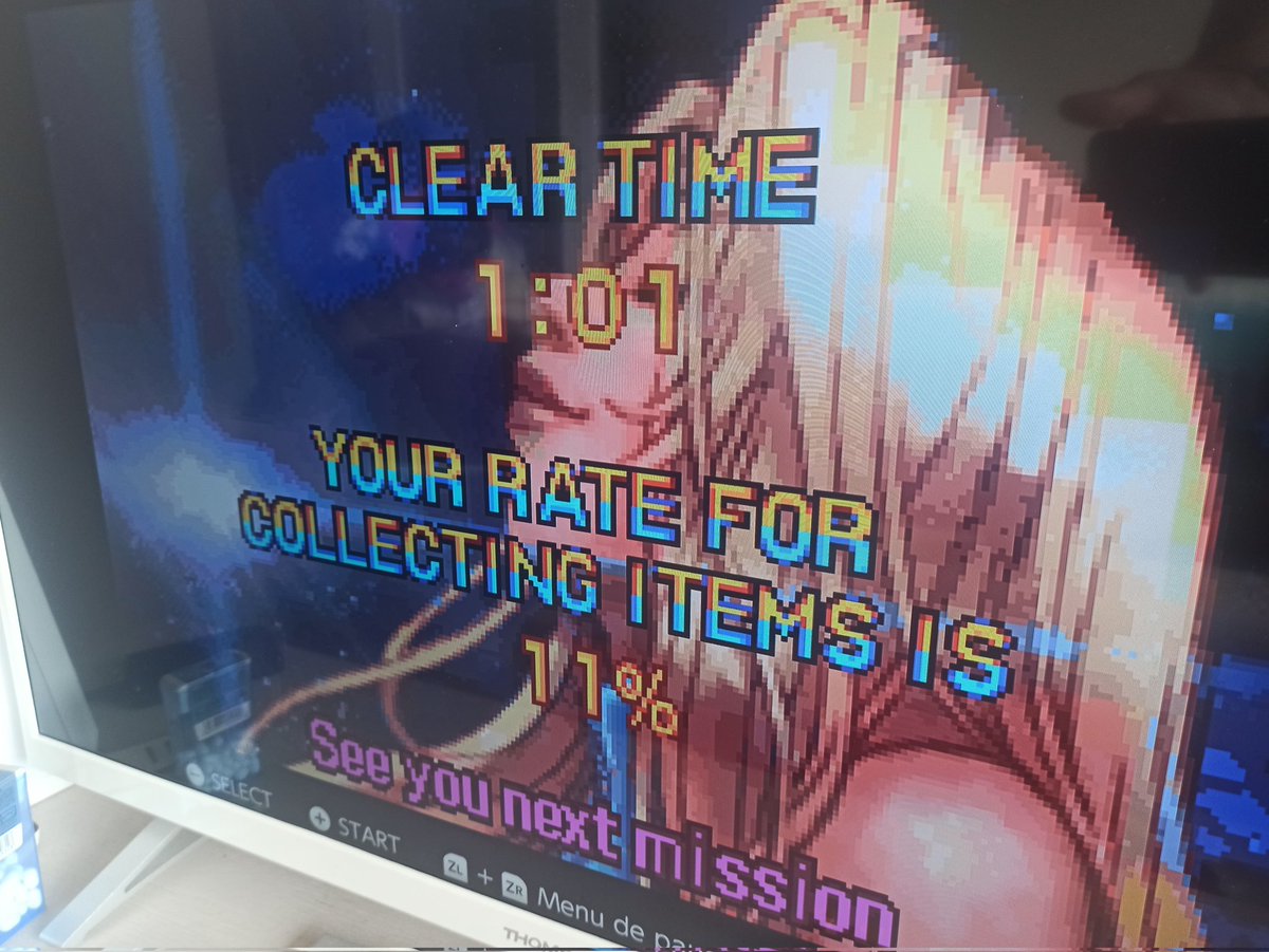 - En week-end en Bretagne
- J'allume la switch de mon frère avec le GBA online
- J'ai pas run Fusion depuis plus de 2 ans 
- 1h01 first try, au calme alors que je me pliait en 4 quand j'essayais d'atteindre ce temps avant

Je mange des cartes graphiques