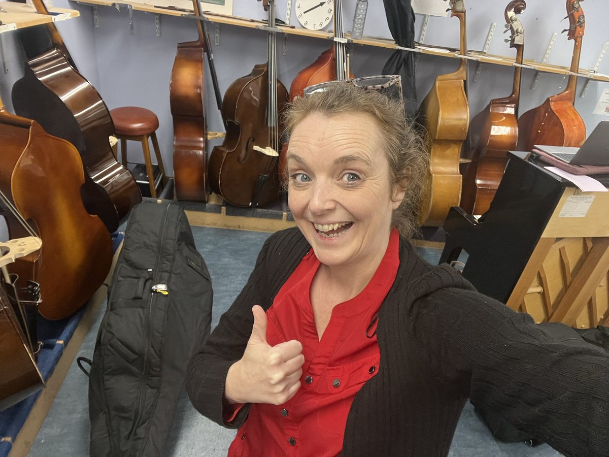 Boom!! Teachtastic Friday is back <a href="/GWC_News/">George Watson's College</a> ! 🤩#doublebass
