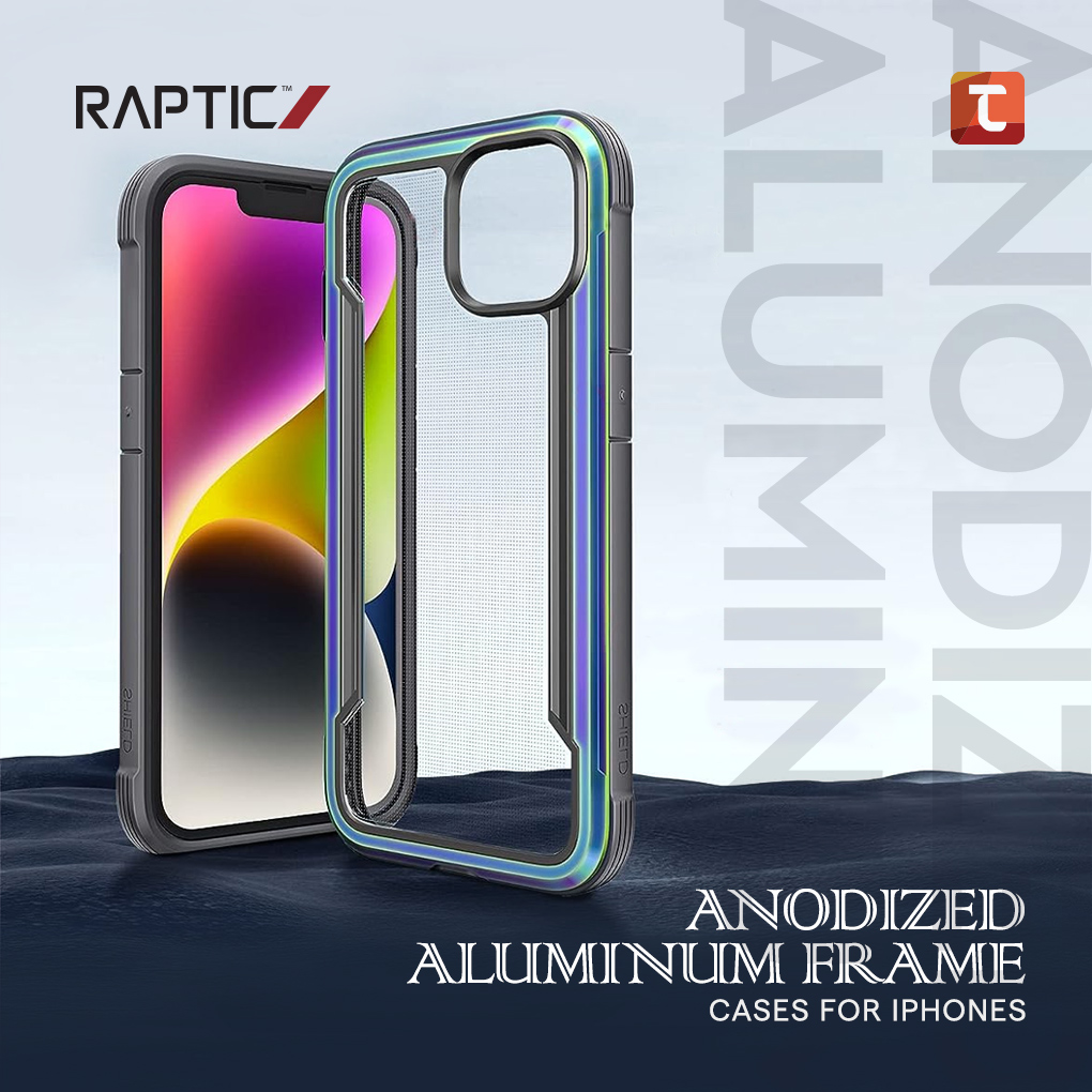 TekkiTake's tweet image. Introducing the RAPTIC iPhone 14 Case - where style meets unbeatable protection! 🔒📱
Crafted with precision using a blend of Anodized Aluminum.

Buy Now!
Tekkitake:postly.app/3Ca7
Amazon:postly.app/3Ca8

#Tekkitake #RAPTIC #iPhone14Case #PhoneProtection