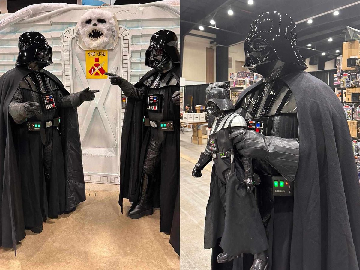The Force was very present at UltraCon of South Florida last weekend. In some cases even as twins! :-)

#FloridaGarrison  #510stLegion #EvergladesSquad #starwars #501st #darthvader #kyloren #Rey #ahsoka #darthmaul #palpatin