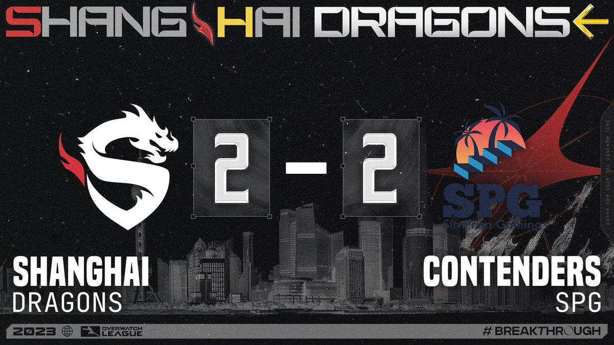 MAP4 ---
Match Point!!!

#ShanghaiDragons