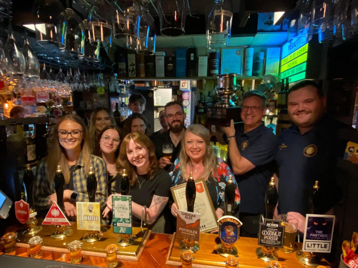 What a great night! We were awarded CAMRA West Midlands Regional Pub of the Year 2023😵 We can’t express what this means to us; we are absolutely over the moon! ✨ 
Ultimate praise to the best team in the whole wide world and of course huge thanks to our loyal Tappers!