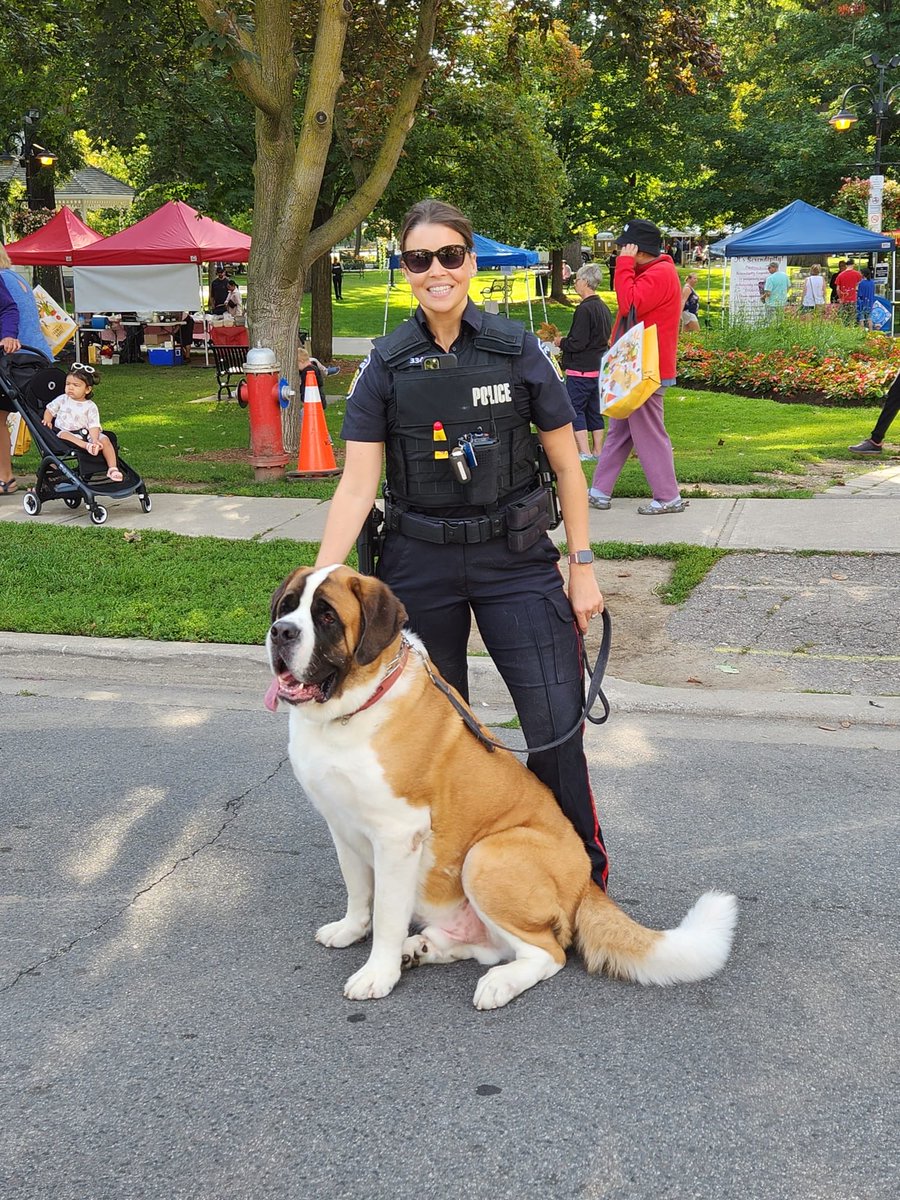 CpsMegs's tweet photo. Meet Gordon, the famous Saint Bernard who comes to the ⁦⁩ ⁦@Bramptonfarmers⁩ Market every Saturday.
265 lbs of full joy🤩 ⁦@CityBrampton⁩ https://t.co/P5x804Rz6t