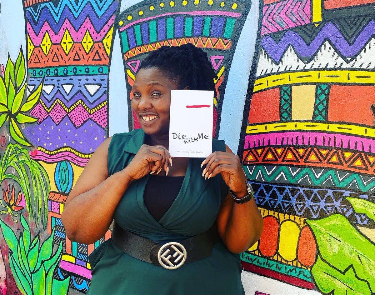 HopeMasike's tweet photo. Fun, fun and more fun times in #bulawayo with this amazing poet @SithandazileDu2
Remember my latest book #diewithme (and the rest of my books) is now available in #Bulawayo at The Orange Elephant, Bulawayo
Have a great weekend allbody, wherever you are! โค๏ธ
#mazirudo https://t.co/RONMSHFD8J