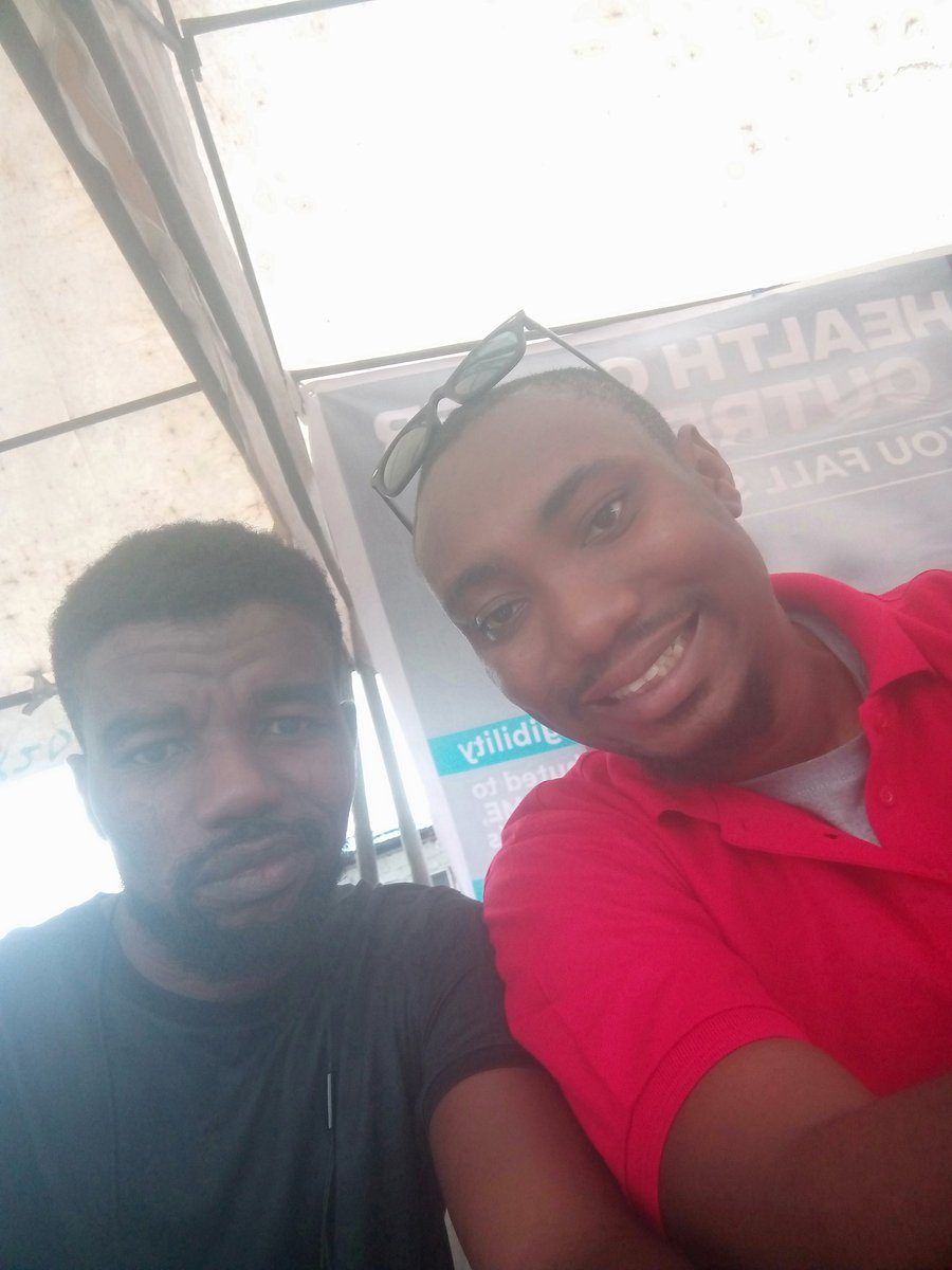AROLE_PeterObi's tweet photo. Still on the matter here with my boss @Morris_Monye
#followwhoknowroad
#GRVForLagos https://t.co/PWU3ys4ERM