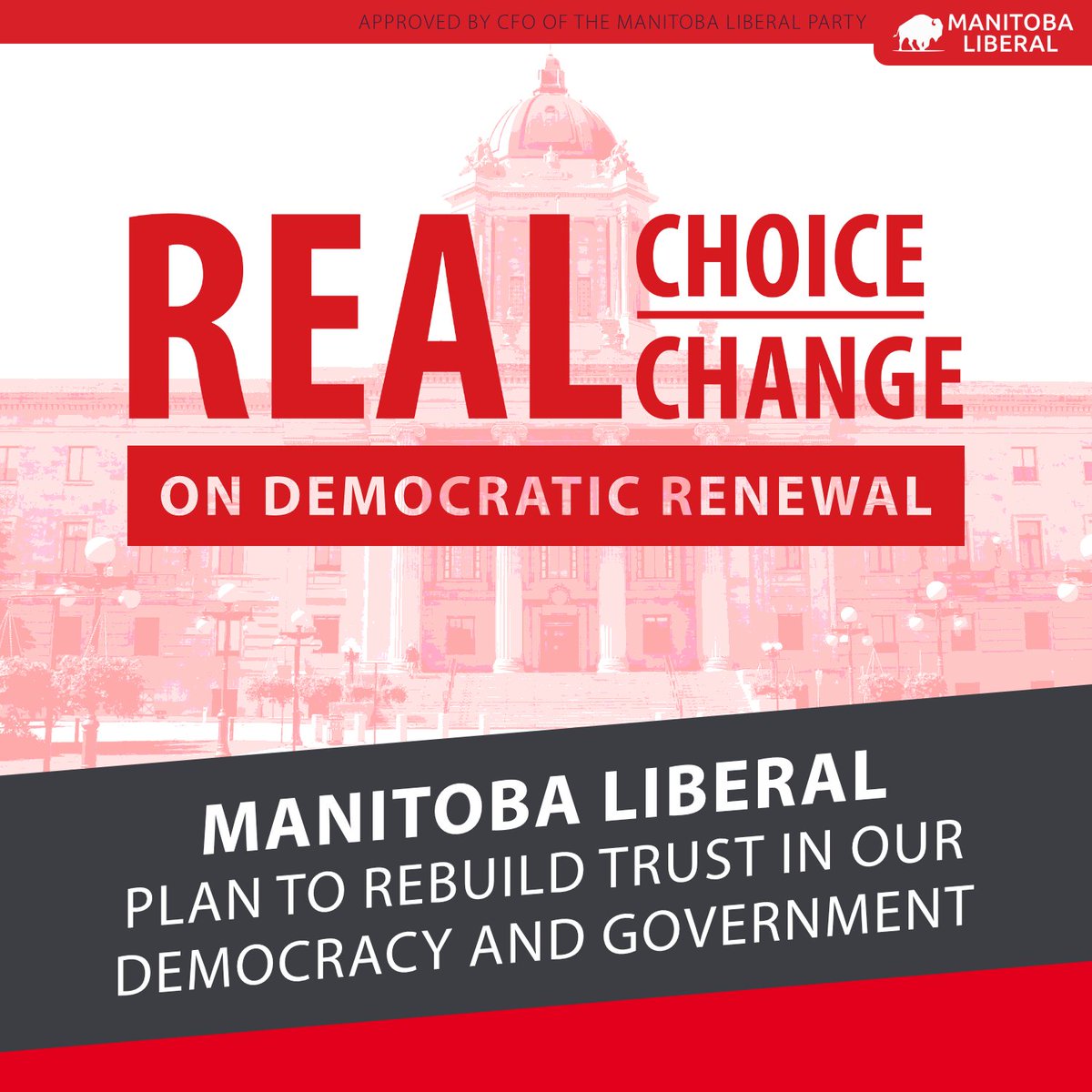 MBLiberalParty's tweet image. The @MBLiberalParty will end strategic voting and bring in ranked ballots in provincial elections, allowing Manitobans to vote in a way that better reflects their personal and community values. #mbpoli #RealChoice #RealChange
