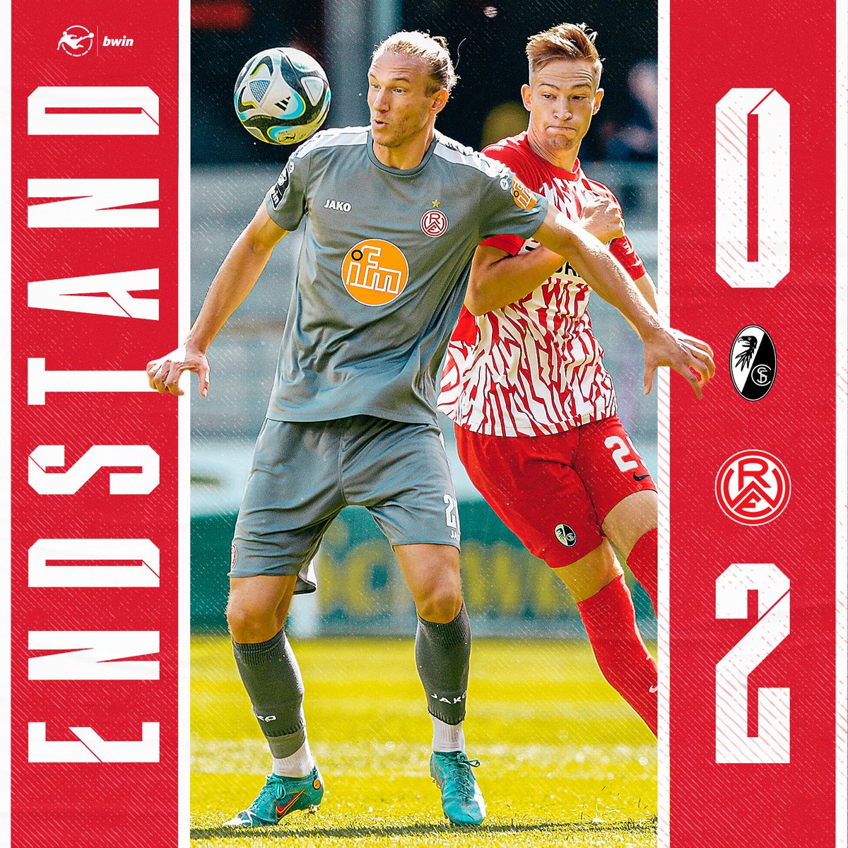 rot_weiss_essen's tweet photo. 90'                            

AUSWÄRTSSIEG! Und wieder zu Null! 👊

#SCFRWE | 0:2 https://t.co/CcptwsCR5P