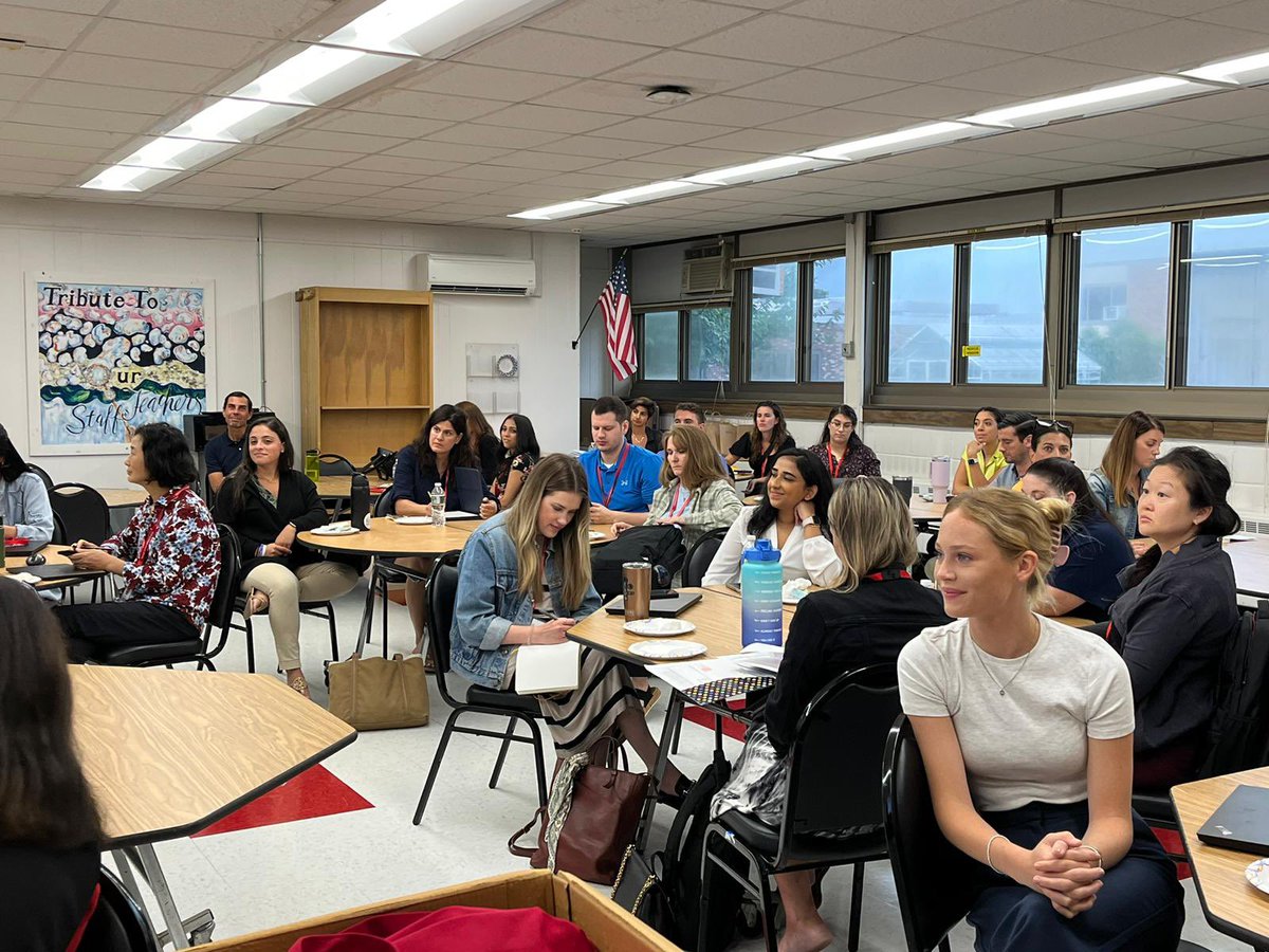 SyossetTA's tweet photo. New Teacher Orientation 2023. Good luck to all our new STA members! https://t.co/0wrf65lG7W