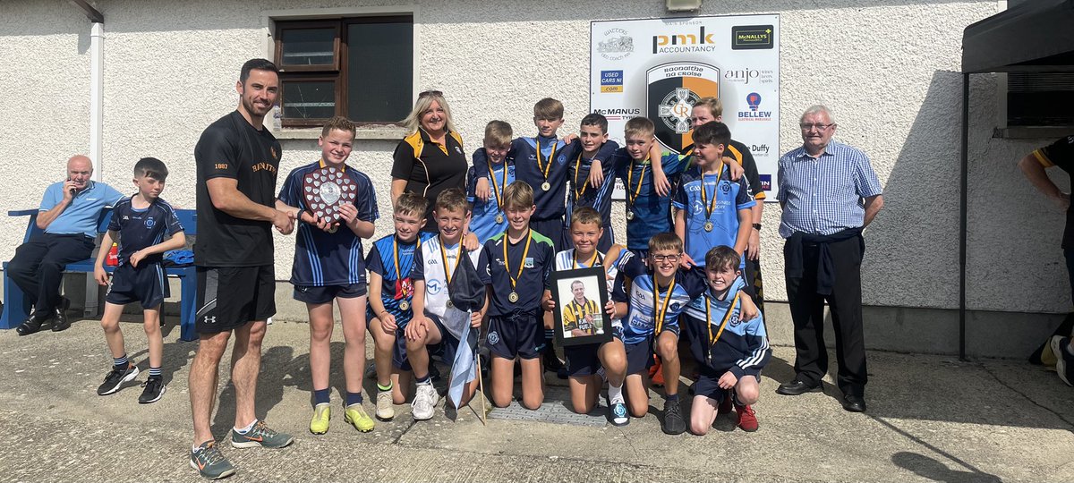 crossrangers's tweet photo. Well done @StColmcillesGAA who were Plate winners,
🏆2023 James Hughes Memorial Blitz 💪
#weejames https://t.co/i4qVkAKI4k