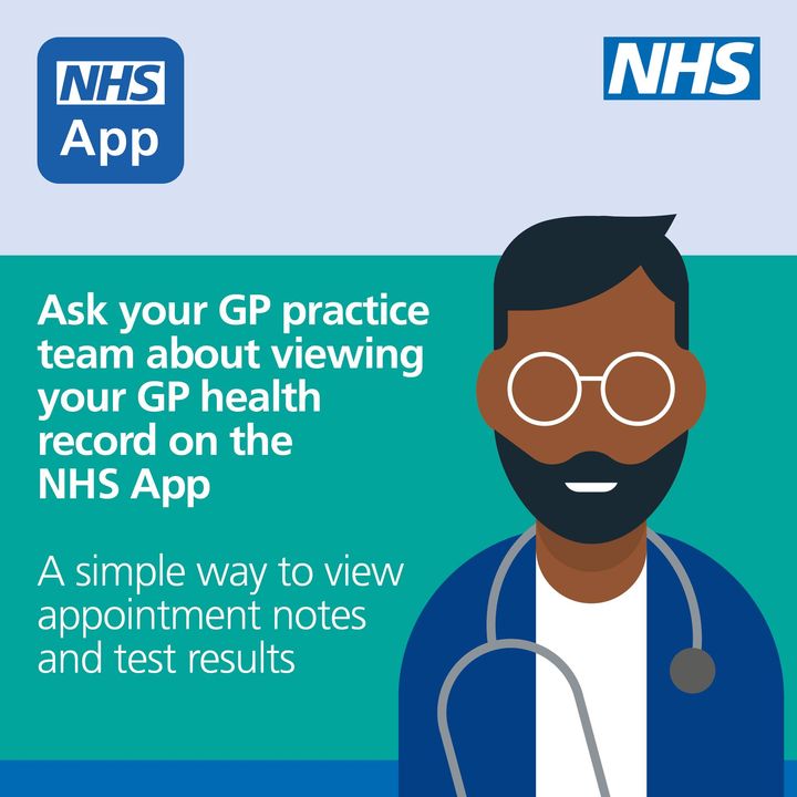 NHSuk's tweet image. During your next appointment, ask your GP practice team about accessing your new GP health records on the NHS App
Find out more ➡️  nhs.uk/helpmeapp