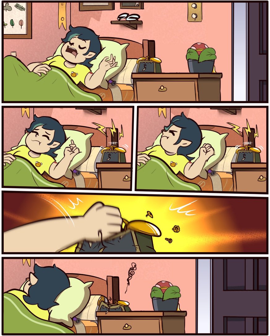 MoringmarkMark's tweet photo. Alarm #TheOwlHouse #toh https://t.co/Cncw2kP64F