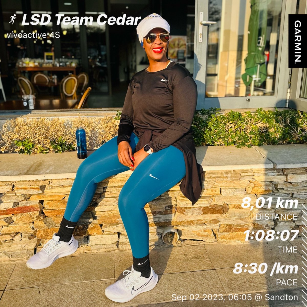 Phumie_S's tweet photo. Long run earlier today๐
#LifestyleChoices
#ChillieRunners10km
#TeamCedar
#FetchYourBody2023 https://t.co/QLCsaELLbV