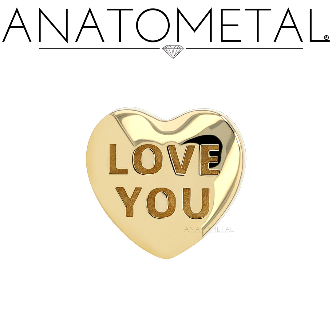 Let your ❤ shine bright with our Valentine Heart Ends in solid 18k gold!

#anatometal #jewelry #gold #18k #piercing #bodypiercing #safepiercing #madeinsantacruz