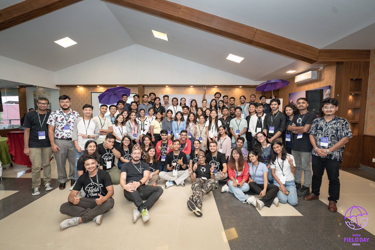 sayjal3's tweet photo. With all the happiest moments of this yearโs @ghfielddaynepal being captured, I would like to thank the organizers and all the fellow fielders whom Iโve had the honor to meet and learn from.๐ฅณ โ
#GitHub #githubfielddaynepal #GitHubEducation https://t.co/HUgj4hSCfq