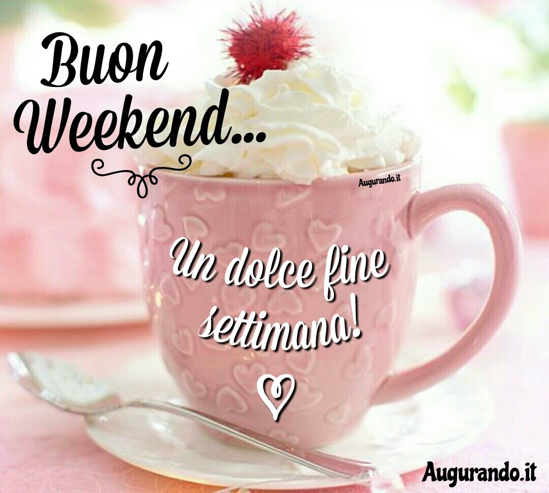 Buon prosieguo e che sia un fine settimana di relax con un soffio di spensieratezza  a tutti🙏👋👍😍