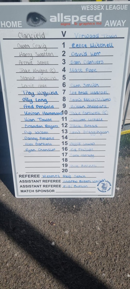 Clanfield FC tweet media