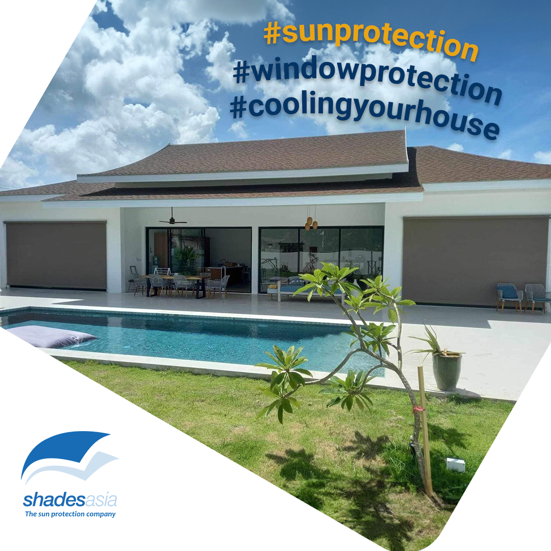 Shadesasia1's tweet image. Shades Asia roller blinds significantly reduced room temperatures in a west-facing bedroom, saving money on air-conditioning and preserving a distant mountain view with long-lasting outdoor mesh fabric.

#outdoorblinds #sunprotection #windowprotection #shadingwindows