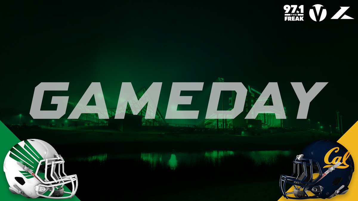 BEAT CAL. 📍: Denton, TX 🕑: 2:00pm Pregame Show 🏈: 3:00 pm Kickoff 🎙️: @Dave_L_Barnett, @mgrnpxp, @7tunechi 🎧: @ZacBabb 📻: @971TheFreak 📱: The Varsity Network App