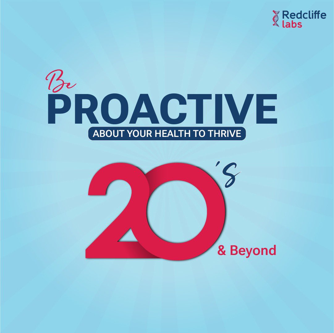redcliffelab's tweet image. Don't let your #health take a back seat in your 20s, guys! Avoid these common pitfalls that can impact your well-being. From neglecting mental health to skipping #regularcheckups, take charge of your health now for a vibrant and #healthy future.