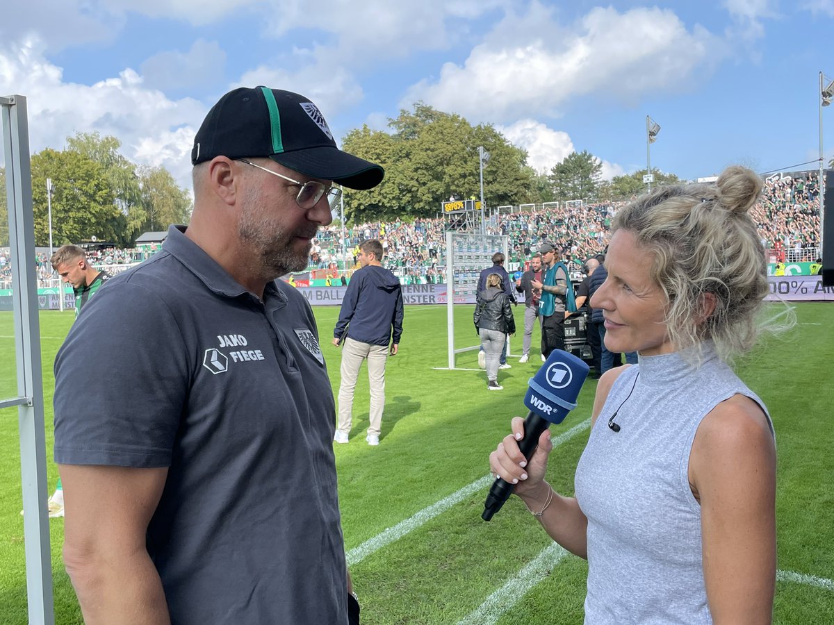 💬 Hildmann: „Wir müssen einfach Tore schießen und dürfen nicht so einfache Gegentore bekommen. Da müssen wir uns straffen! Der spielerische Ansatz ist gut, aber in der 3. Liga braucht es mehr.“ ⚫️⚪️💚 #scp06 #SCPSVW