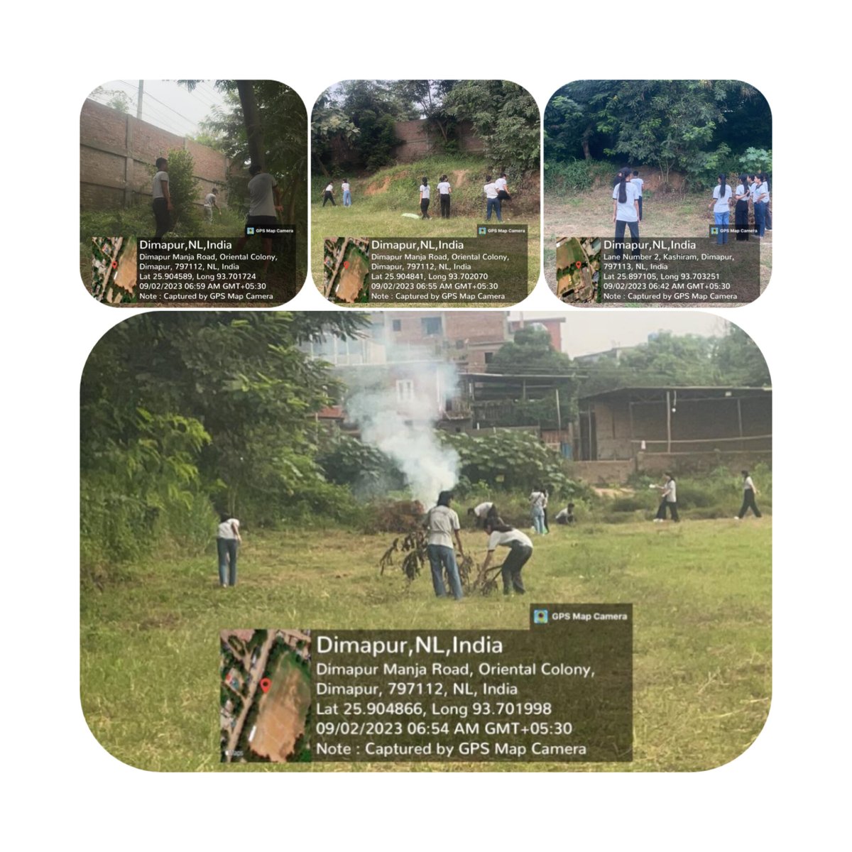 DimapurCollege's tweet photo. "🌟 College Community Unites! 👩‍🏫👨‍💼👩‍🎓 Together, we're making a difference in our local community through a massive social work initiative. 💪🌍 #CommunityEffort #MakingADifference
📅 02.09.2023" https://t.co/AHeSVgISjo