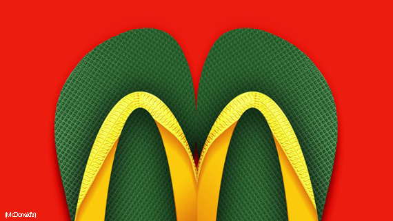 HOWEvents's tweet photo. McDonald's is on a roll with its marketing this summer. And it seems determined for us to see its branding everywhere, even in the most unlikely of objects and accessories. This time it's hit the beach. https://t.co/k1F0uQ5Bso

#HOWDesign #Branding #Marketing #GraphicDesign https://t.co/fBBfHmgcd8