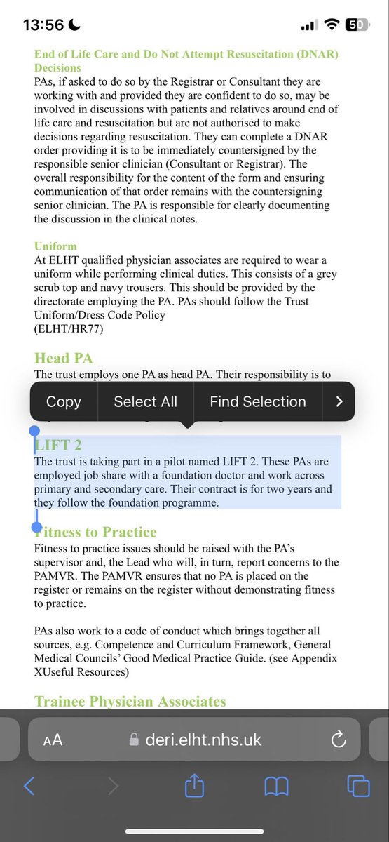 Xeon4f145d96s1's tweet photo. Laying down the seeds to one day allow med school rejects to essentially end up with some sort of medical degree equivalence because everything they do is “working to the medical model” and “following the foundation programme”

Scrubs same as cons. Shame on East Lancashire trust. https://t.co/2DZ4Kxv94t