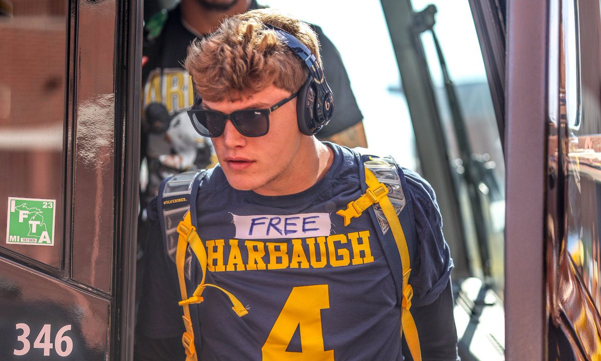 sbell021's tweet photo. Here’s JJ McCarthy before today’s game, via @isaiahhole. https://t.co/ekBfpBCLxe